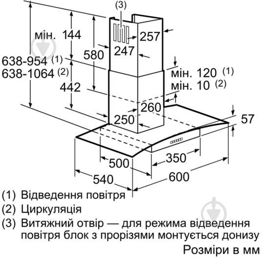 Вытяжка Bosch DWA 067E51 - фото 7