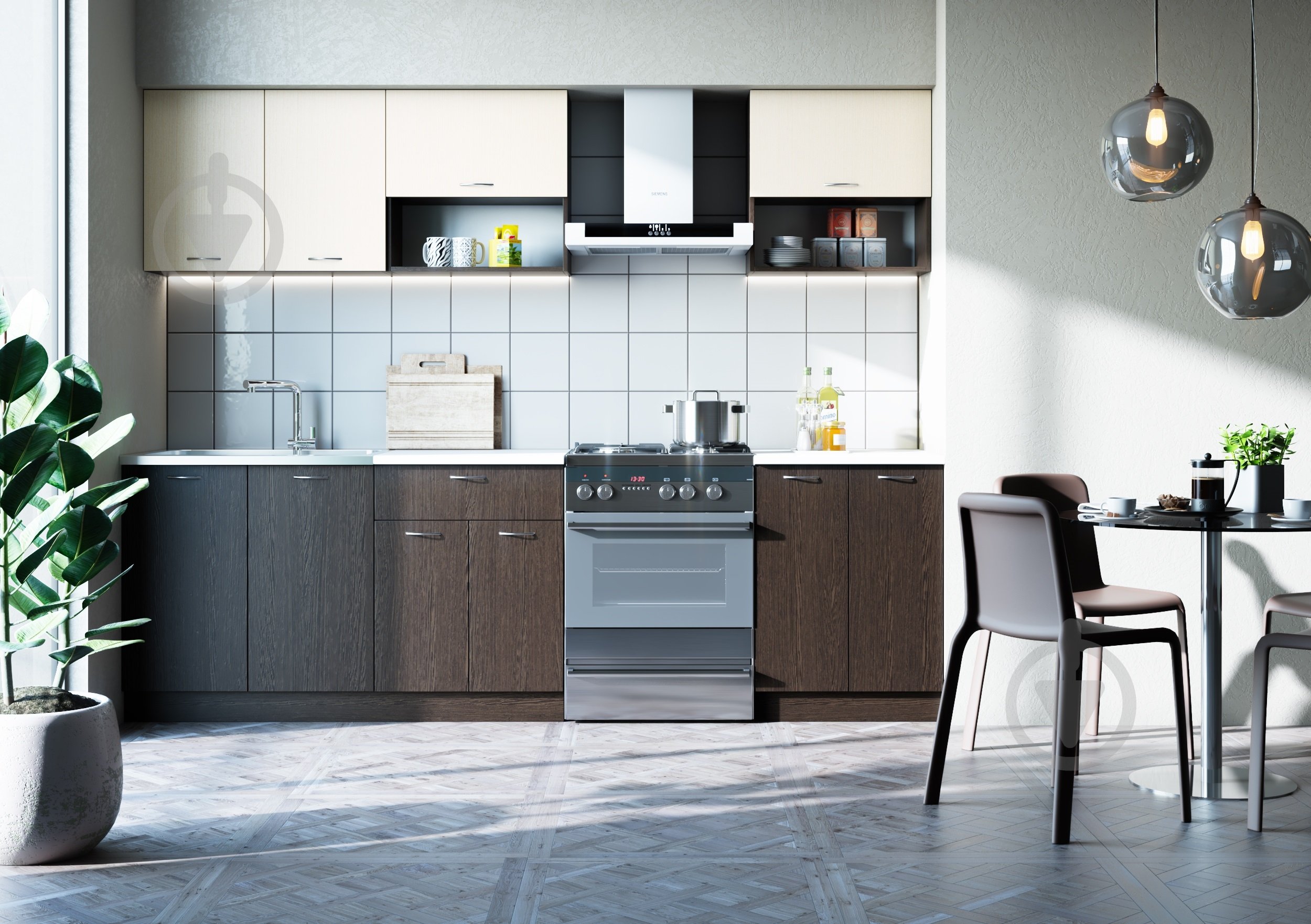 Кухня Аманда Грейд ЛДСП 2 м - фото 2