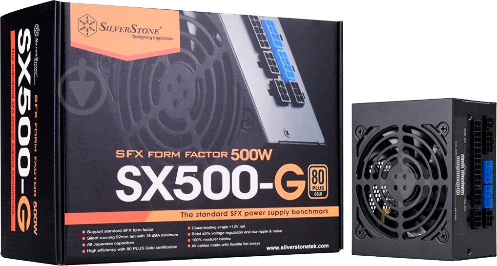 Блок питания SilverStone Strider SST-SX500-G 500 Вт - фото 18