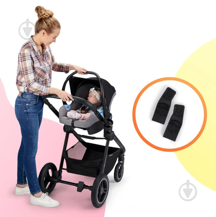 Коляска універсальна 2 в 1 Kinderkraft Everyday Denim KSEVER00DEN2000 - фото 15