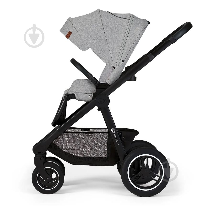 Коляска універсальна 2 в 1 Kinderkraft Everyday Light Gray KSEVER00LGR2000 - фото 11 Коляска універсальна 2 в 1 Kinderkraft Everyday Light Gray KSEVER00LGR2000 - фото 11