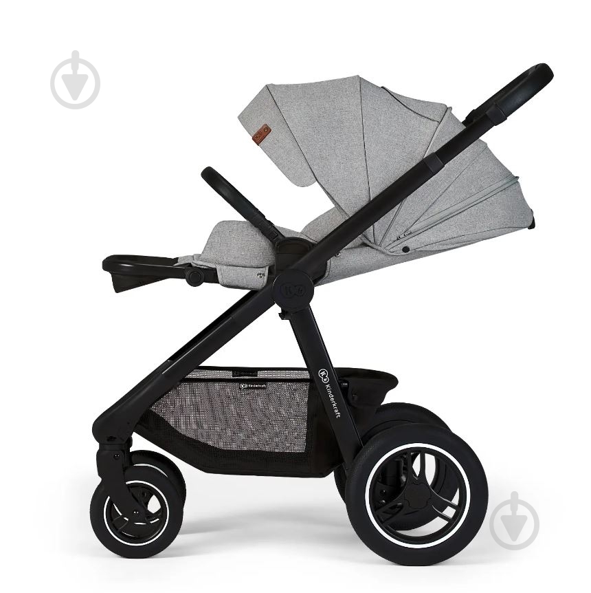 Коляска універсальна 2 в 1 Kinderkraft Everyday Light Gray KSEVER00LGR2000 - фото 13 Коляска універсальна 2 в 1 Kinderkraft Everyday Light Gray KSEVER00LGR2000 - фото 13