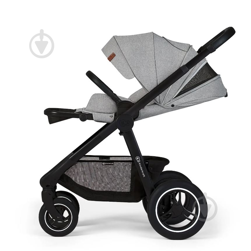 Коляска універсальна 2 в 1 Kinderkraft Everyday Light Gray KSEVER00LGR2000 - фото 14 Коляска універсальна 2 в 1 Kinderkraft Everyday Light Gray KSEVER00LGR2000 - фото 14