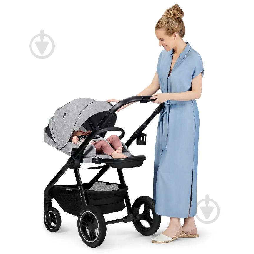 Коляска універсальна 2 в 1 Kinderkraft Everyday Light Gray KSEVER00LGR2000 - фото 21 Коляска універсальна 2 в 1 Kinderkraft Everyday Light Gray KSEVER00LGR2000 - фото 21