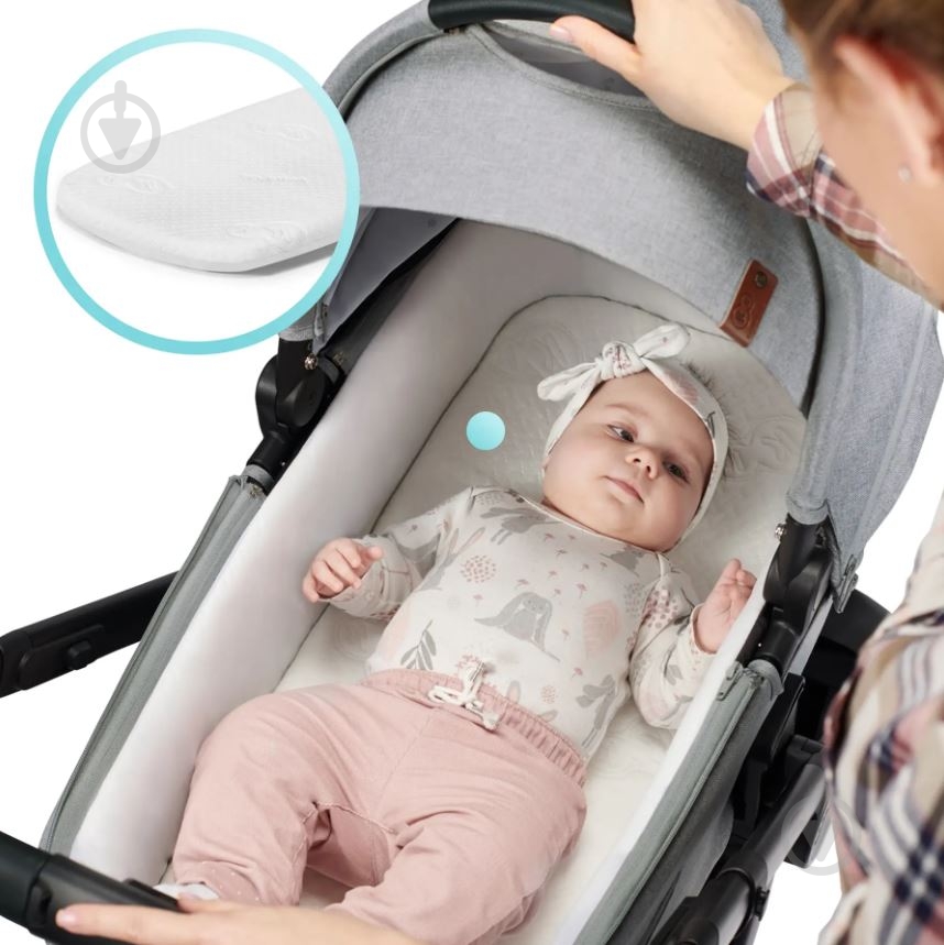 Коляска універсальна 2 в 1 Kinderkraft Everyday Light Gray KSEVER00LGR2000 - фото 30 Коляска універсальна 2 в 1 Kinderkraft Everyday Light Gray KSEVER00LGR2000 - фото 30