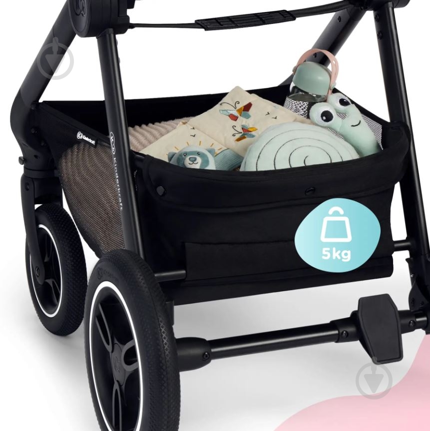 Коляска універсальна 2 в 1 Kinderkraft Everyday Light Gray KSEVER00LGR2000 - фото 37 Коляска універсальна 2 в 1 Kinderkraft Everyday Light Gray KSEVER00LGR2000 - фото 37