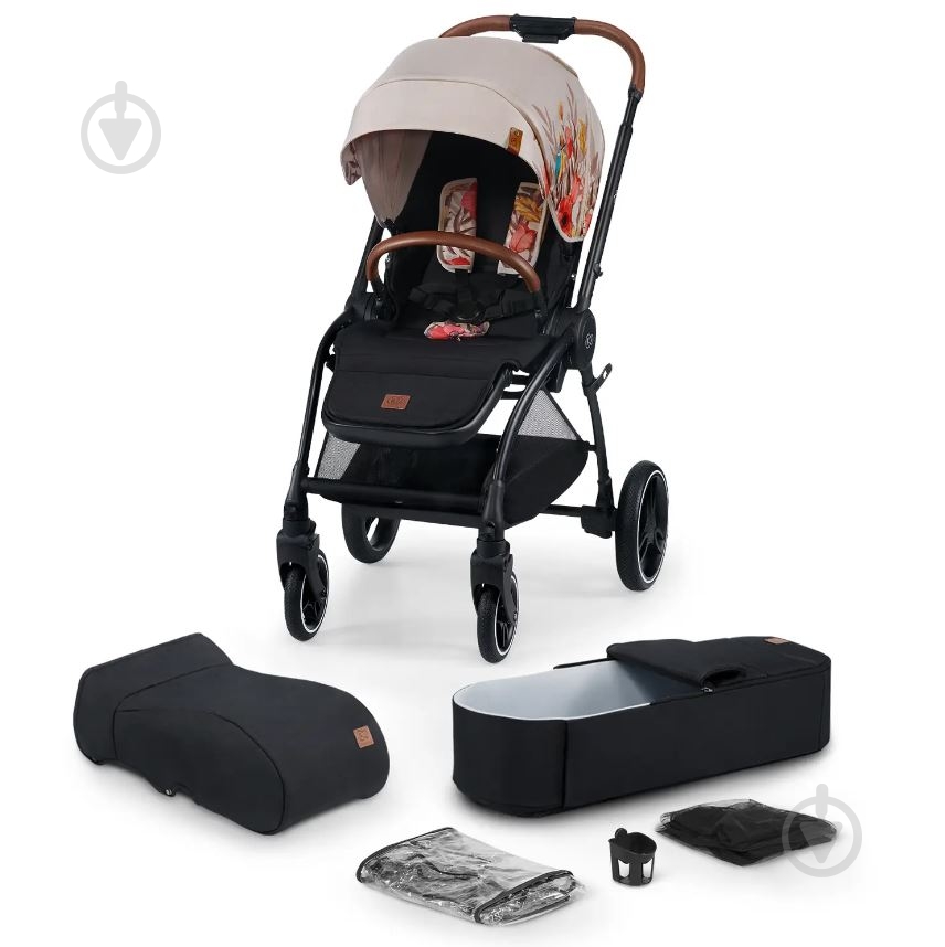 Коляска универсальная 2 в 1 Kinderkraft Evolution Cocoon Bird KKWEVCOBIR2000 - фото 25