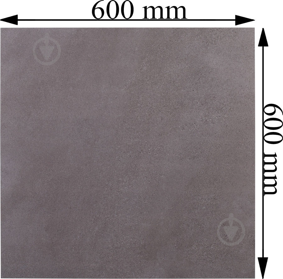Плитка Allore Group Gallo Dark Grey F PC R Mat 60x60 см - фото 7
