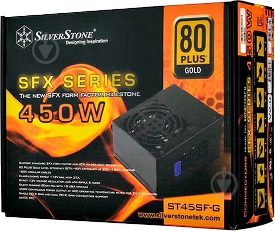 Блок питания SilverStone Strider SST-ST45SF-G 450 Вт - фото 16 Блок питания SilverStone Strider SST-ST45SF-G 450 Вт - фото 16