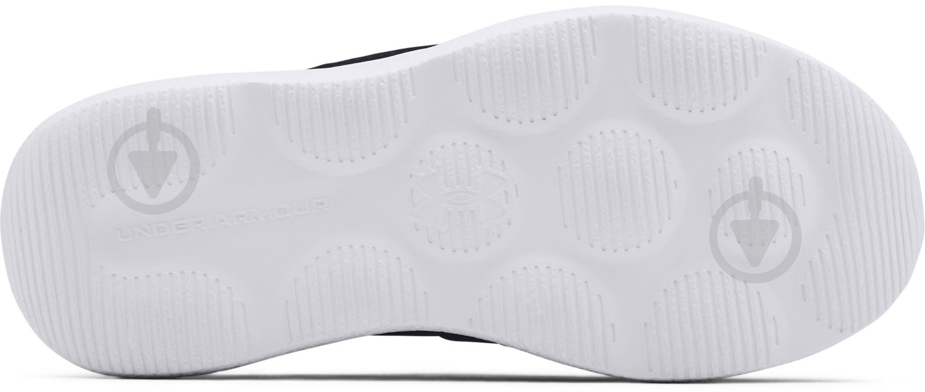 Кроссовки для девочек демисезонные Under Armour Runplay 3024215-001 р.38,5 черные - фото 4