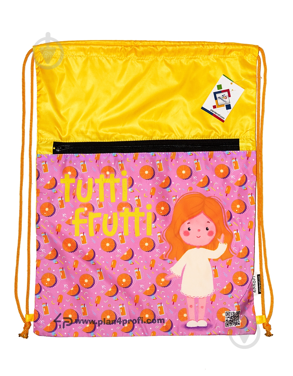 Рюкзак 4PROFI Tutti Frutti orange - фото 2 Рюкзак 4PROFI Tutti Frutti orange - фото 2