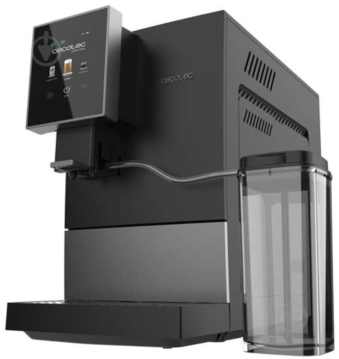 Кофемашина CECOTEC Cremmaet Compactccino Connected Black Silver (CCTC-01463) - фото 2