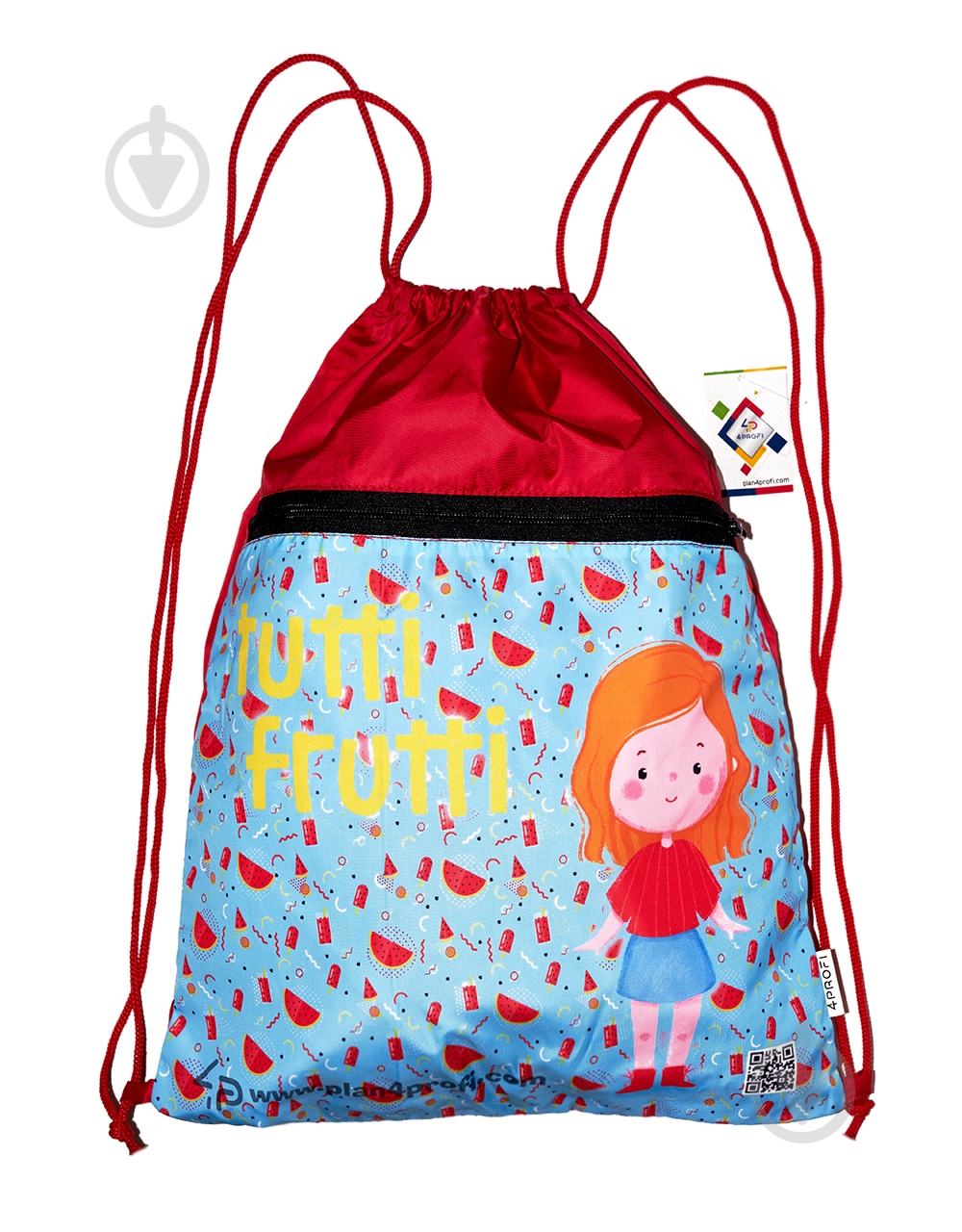 Рюкзак 4PROFI Tutti Frutti watermelon - фото 1 Рюкзак 4PROFI Tutti Frutti watermelon - фото 1