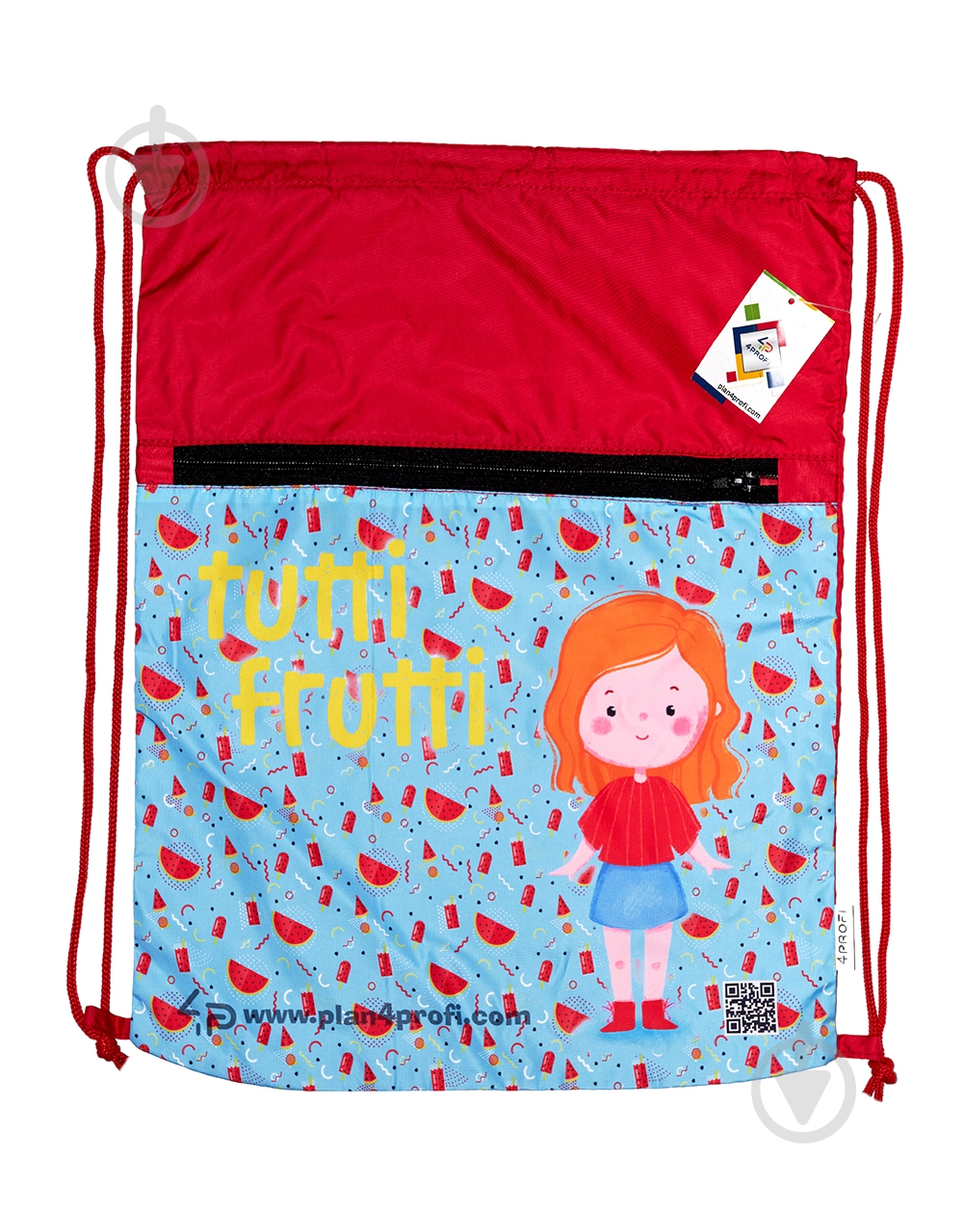 Рюкзак 4PROFI Tutti Frutti watermelon - фото 2 Рюкзак 4PROFI Tutti Frutti watermelon - фото 2