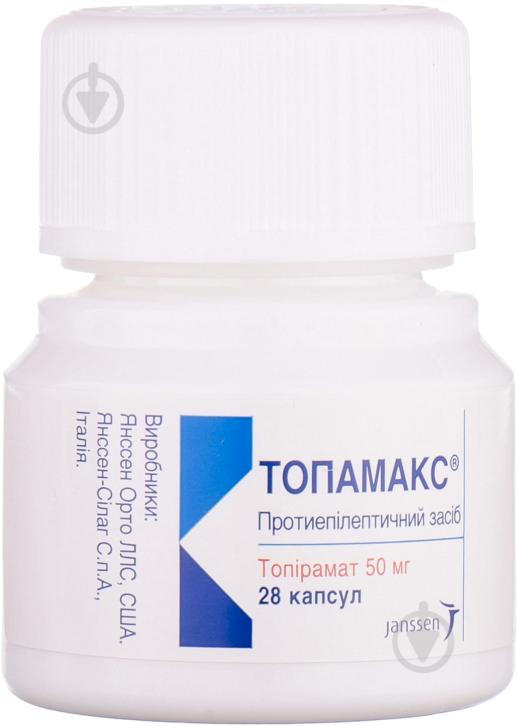 Топамакс №28 во флаконе капсулы 50 мг - фото 2