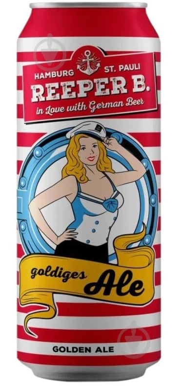 Пиво Reeper светлое Reeper B.Golden Ale 0,5 л - фото 1
