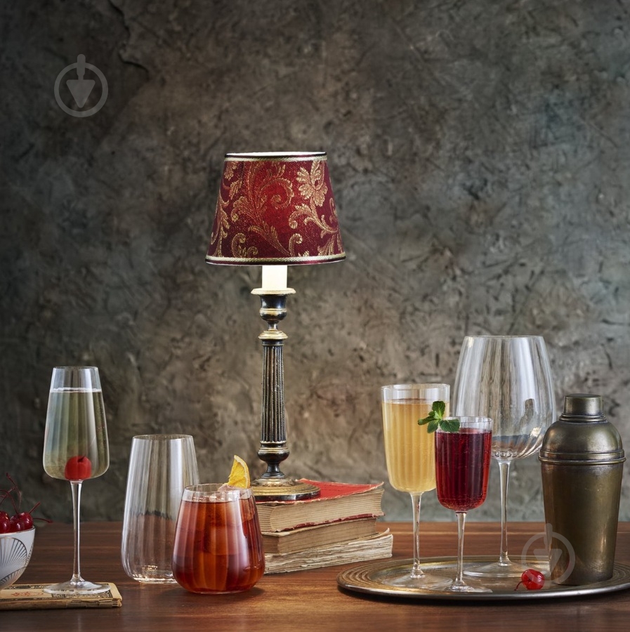 Набір бокалів для коктейлів Luigi Bormioli Swing Cocktail C 524 250 мл 6 шт. - фото 2 Набір бокалів для коктейлів Luigi Bormioli Swing Cocktail C 524 250 мл 6 шт. - фото 2