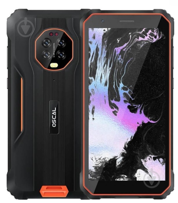 Смартфон Oscal S60 Pro Dual Sim (night vision) 4/32GB orange - фото 1 Смартфон Oscal S60 Pro Dual Sim (night vision) 4/32GB orange - фото 1