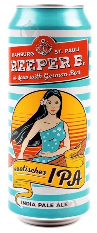 Пиво Reeper светлое Reeper B IPA 0,5 л - фото 1 Пиво Reeper светлое Reeper B IPA 0,5 л - фото 1