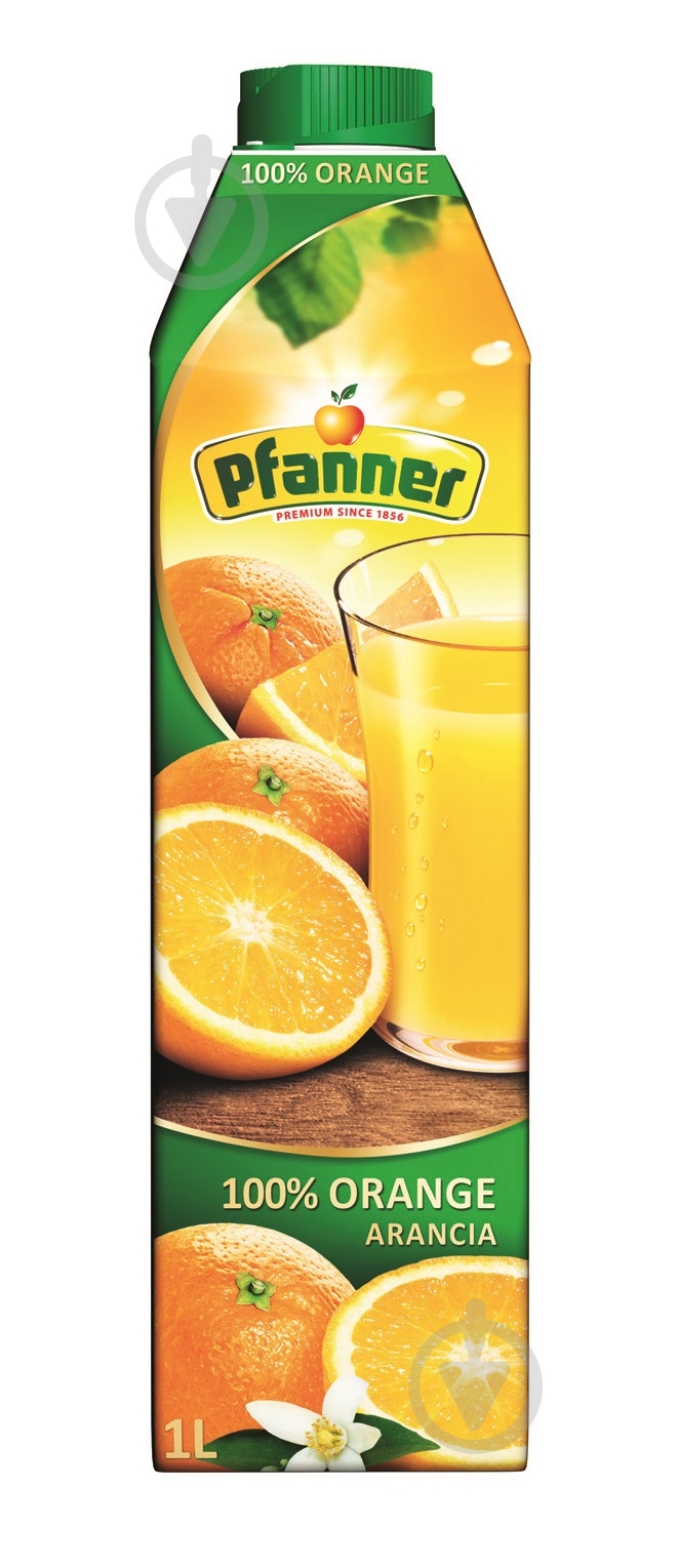 Сок Pfanner Апельсин 100% 1 л - фото 1