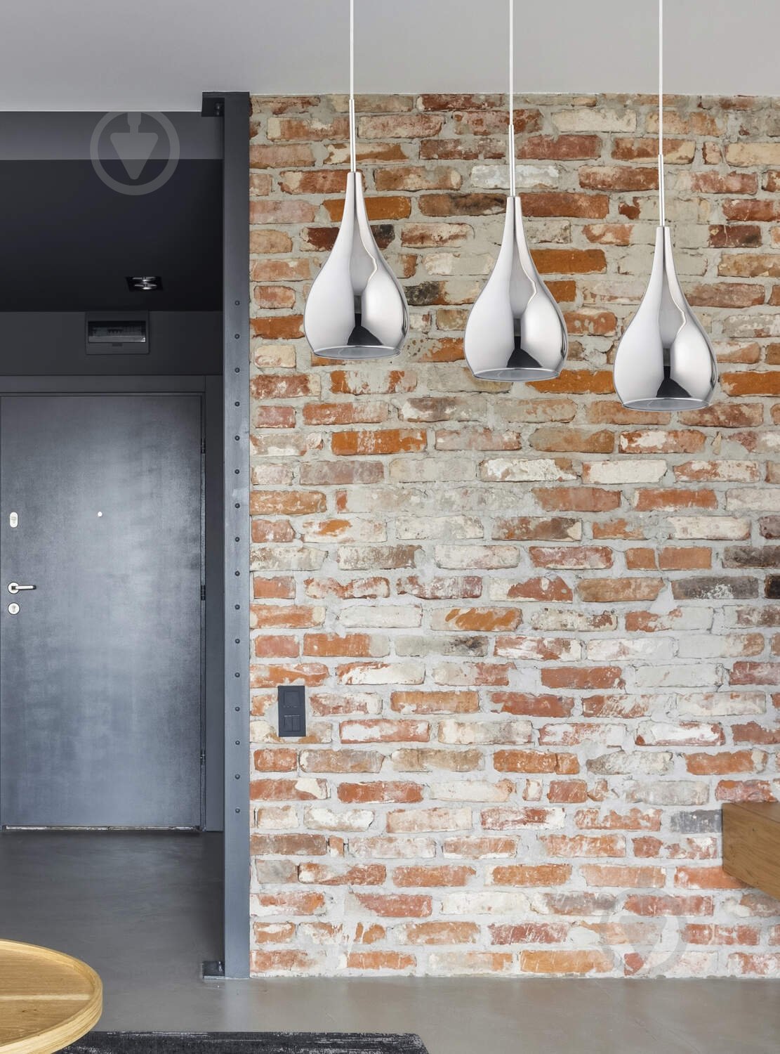 Подвес ALFA Sonia 1x60 Вт E27 хром 60683 - фото 4