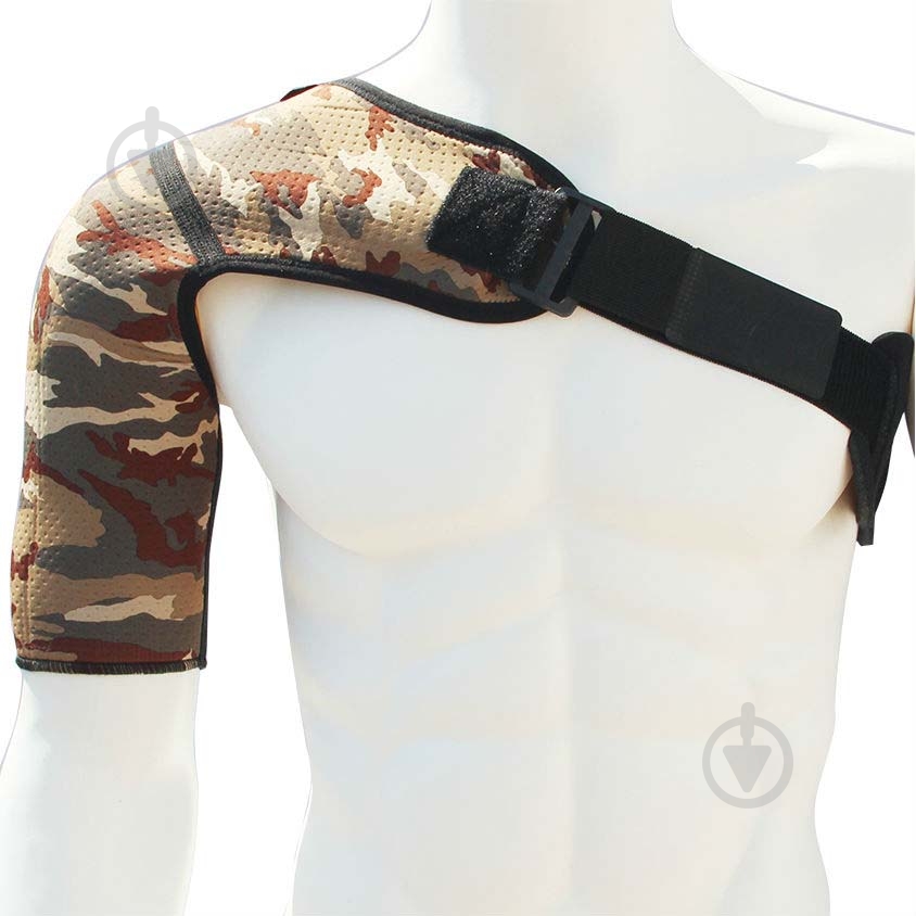 Бандаж для підтримки плеча Armor SS18 ARM2800 р. L коричневий - фото 1