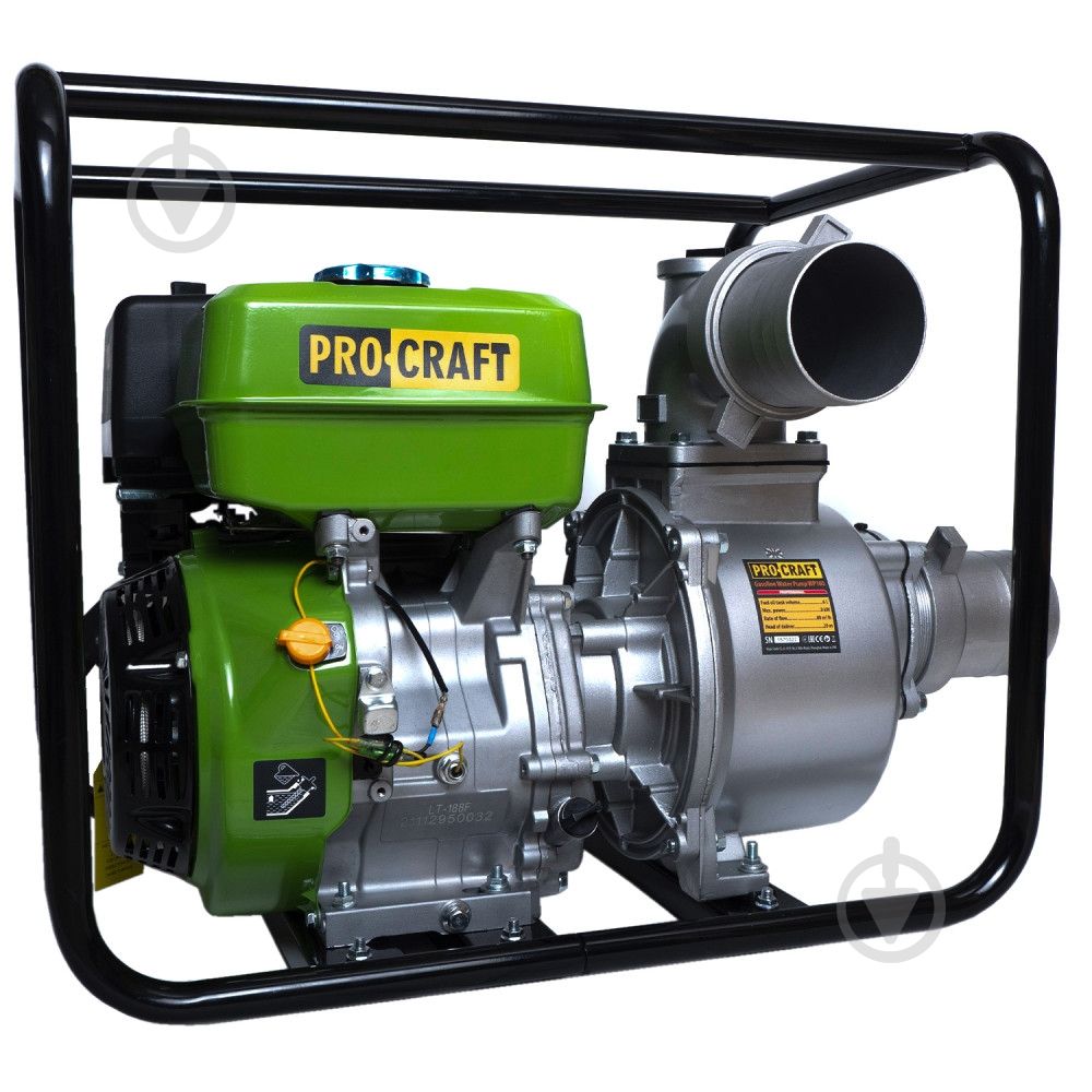 Мотопомпа бензиновая ProCraft WP60 - фото 2 Мотопомпа бензиновая ProCraft WP60 - фото 2