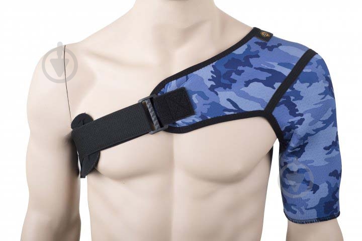Бандаж для поддержки плеча Armor SS18 ARM2800 р. M синий - фото 1 Бандаж для поддержки плеча Armor SS18 ARM2800 р. M синий - фото 1