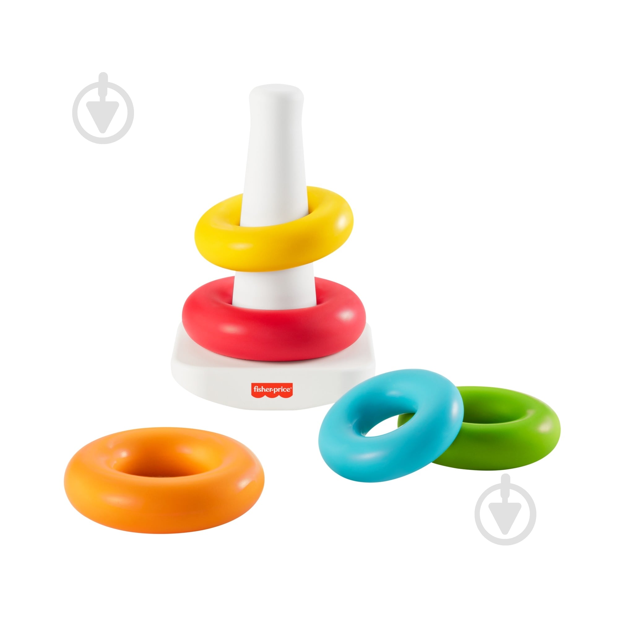 Пірамідка Fisher Price GRF09 - фото 3 Пірамідка Fisher Price GRF09 - фото 3