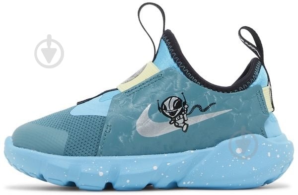Кроссовки детские демисезонные Nike Flex Runner 2 Lil 'Space Explorer' DV3102-300 р.18,5 голубые - фото 6 Кроссовки детские демисезонные Nike Flex Runner 2 Lil 'Space Explorer' DV3102-300 р.18,5 голубые - фото 6
