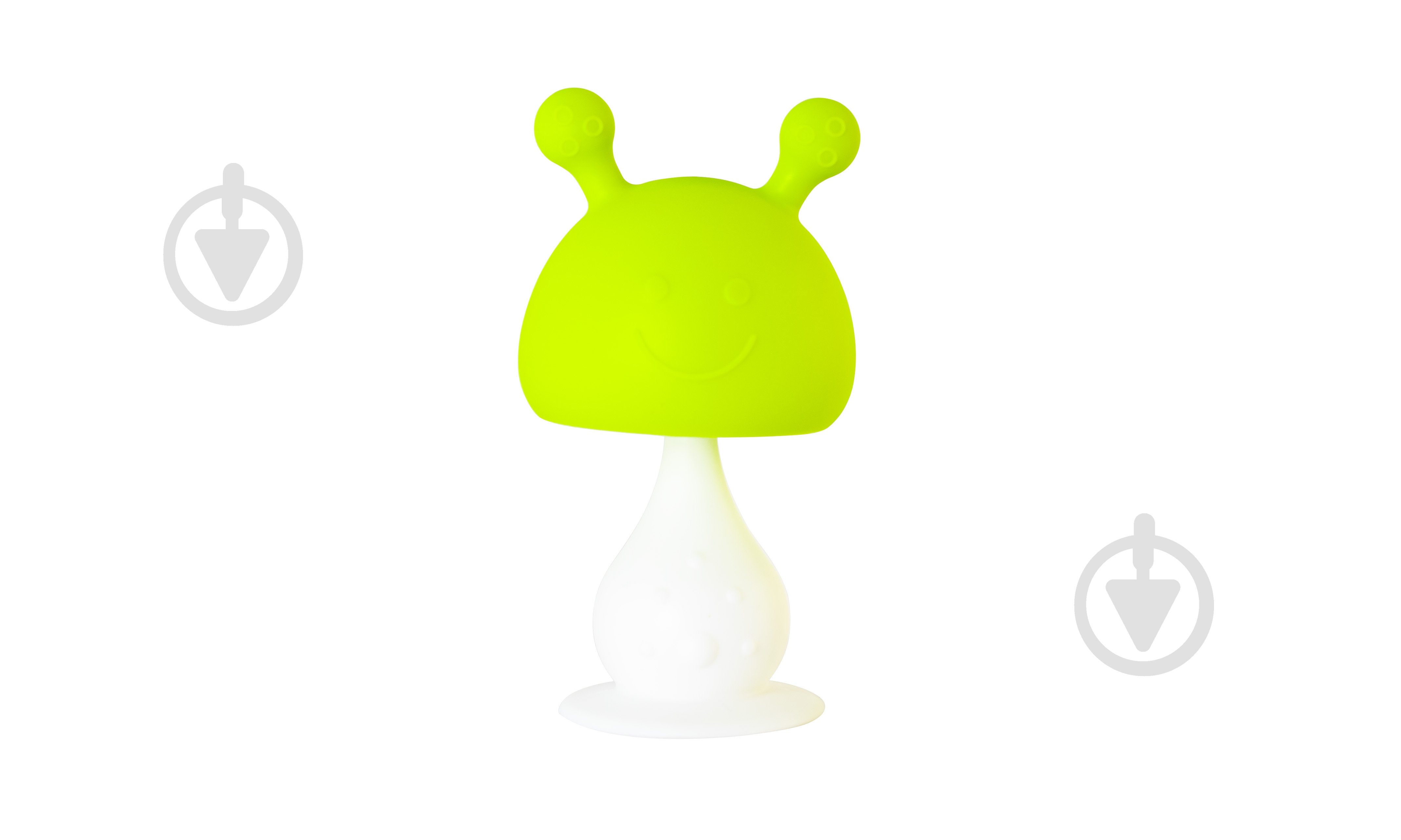 Погремушка-прорезыватель Baby Team Весельчак в ассортименте - фото 1