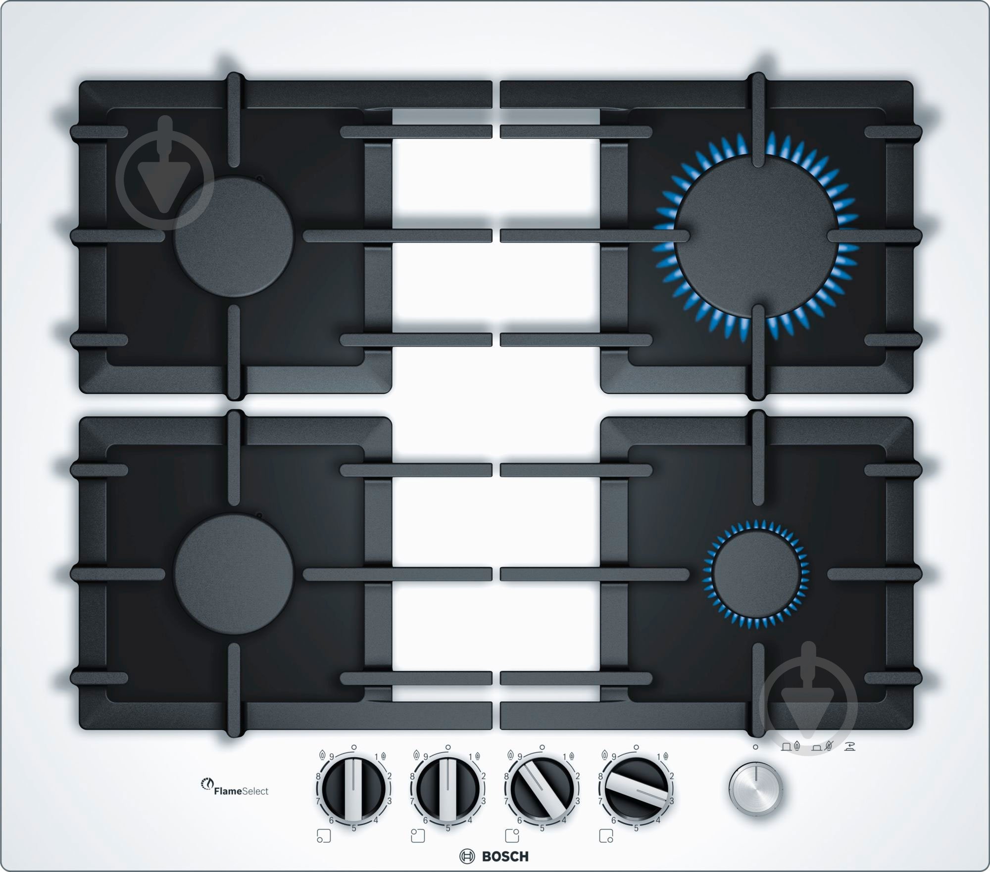 Варочная поверхность газовая Bosch PPP6A2M90R - фото 1 Варочная поверхность газовая Bosch PPP6A2M90R - фото 1
