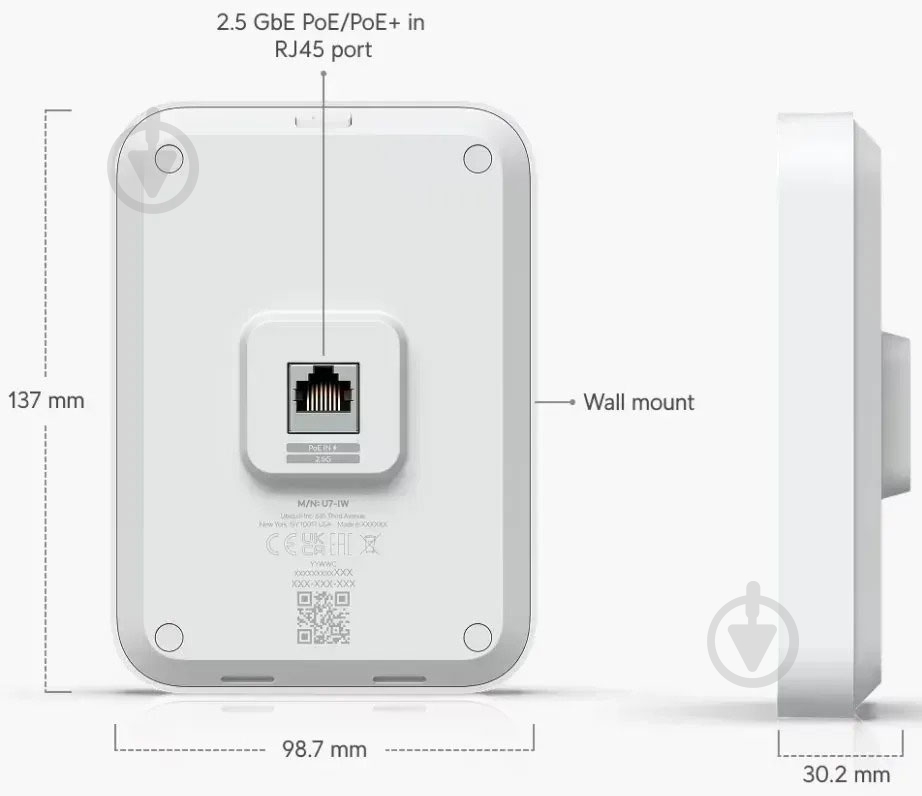 Точка доступа Ubiquiti (U7-IW) - фото 4 Точка доступа Ubiquiti (U7-IW) - фото 4