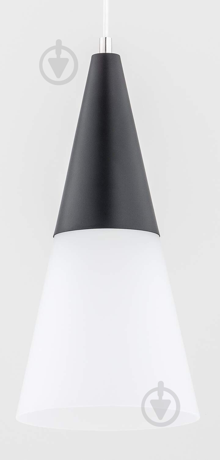 Подвес ALFA Cono 1x60 Вт E27 черный/белый 60616 - фото 2