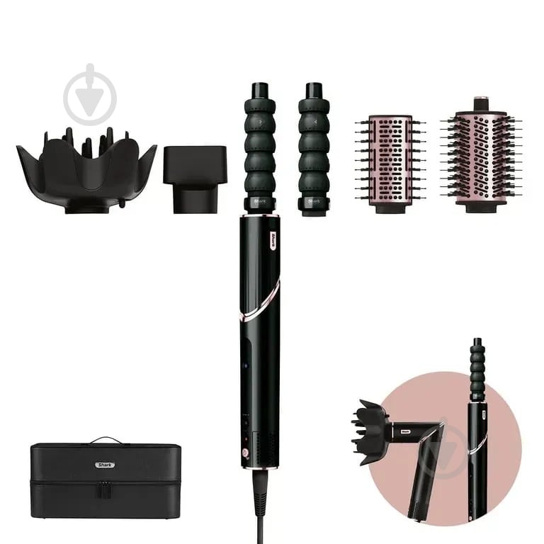 Стайлер Shark FlexStyle 5-in-1 Hair Styler and Dryer Stone HD446EU - фото 1