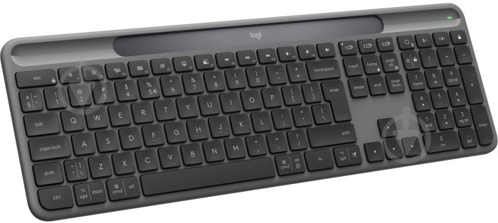 Клавиатура беспроводная Logitech Slim Solar+ for Business Wireless/Bluetooth Graphite (920-013779) black - фото 5 Клавиатура беспроводная Logitech Slim Solar+ for Business Wireless/Bluetooth Graphite (920-013779) black - фото 5