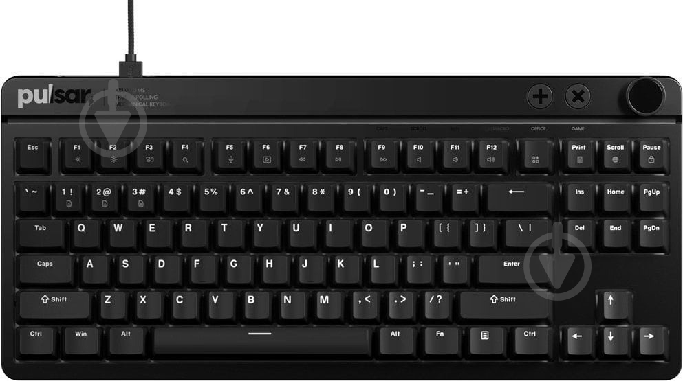 Клавиатура Pulsar Xboard MS TKL ANSI Cherry MX2A Switch (XBMS01) black - фото 1