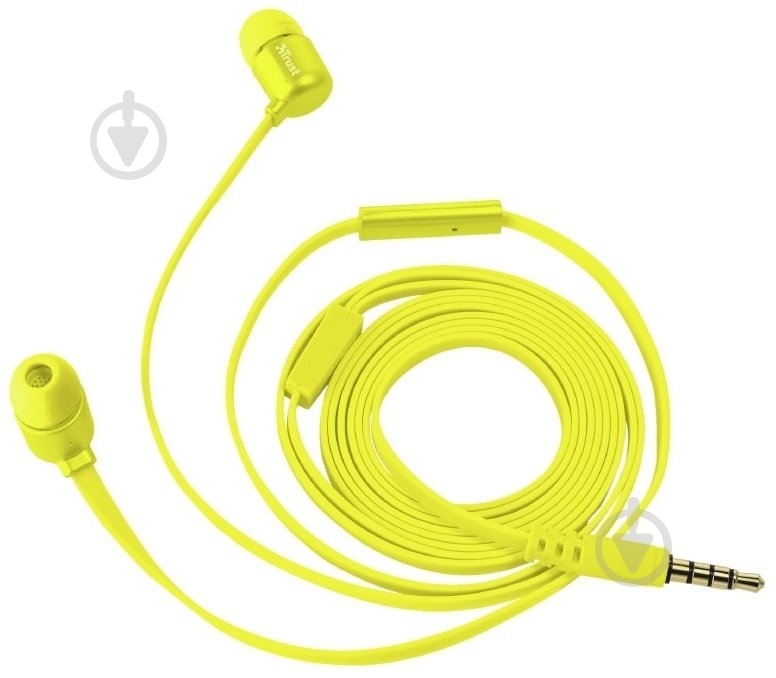 Наушники Trust Duga Mic Neon yellow (22744) - фото 3