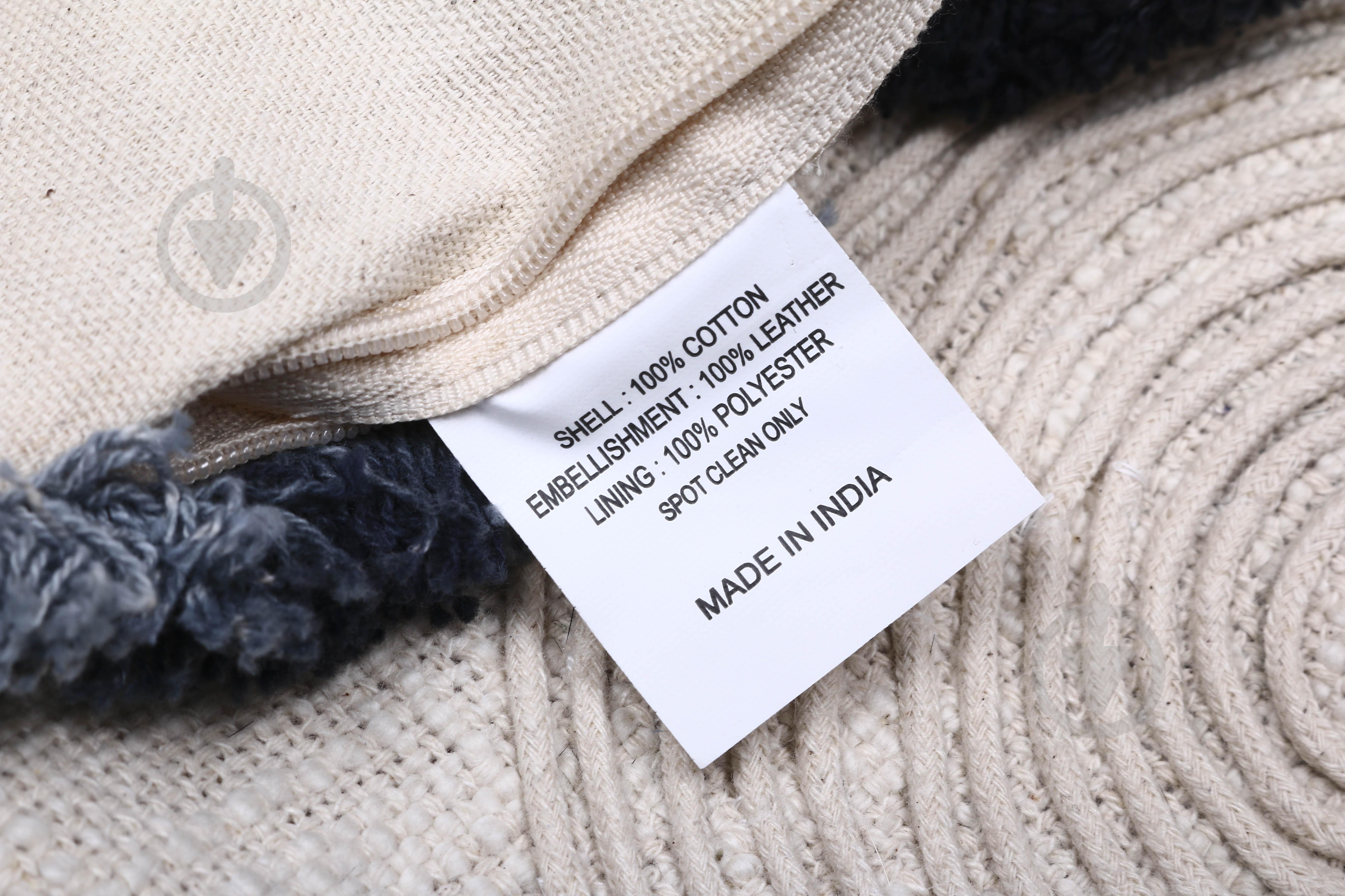 Наволочка декоративна Cotton Slub 30x50 см блакитний PANACHE - фото 3 Наволочка декоративна Cotton Slub 30x50 см блакитний PANACHE - фото 3