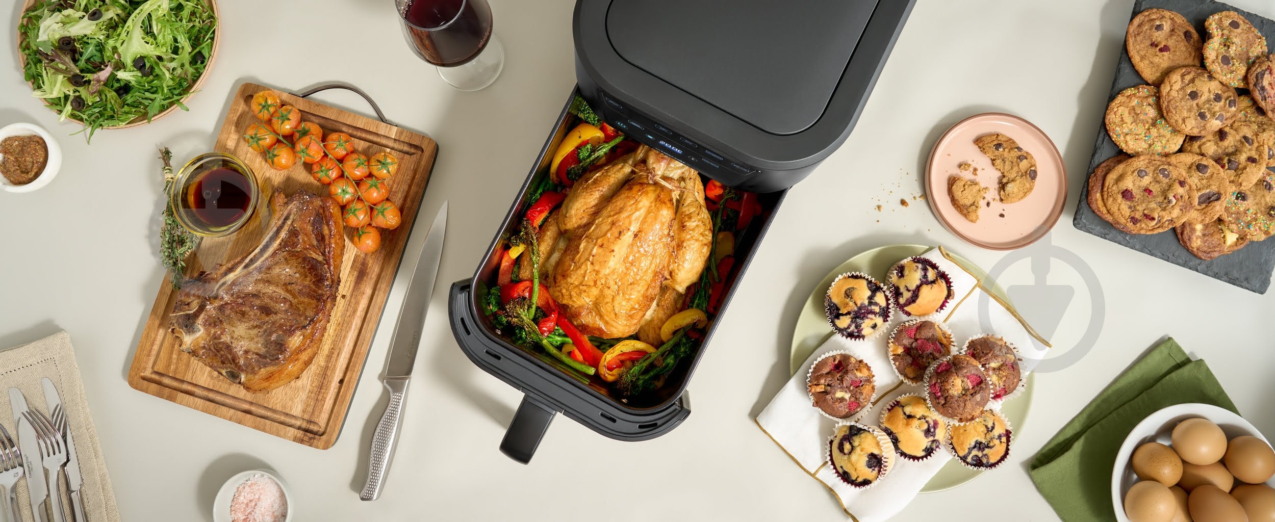 Мультипечь Cuisinart COMPACTMAX 7.6L AFS8OBLE - фото 12 Мультипечь Cuisinart COMPACTMAX 7.6L AFS8OBLE - фото 12