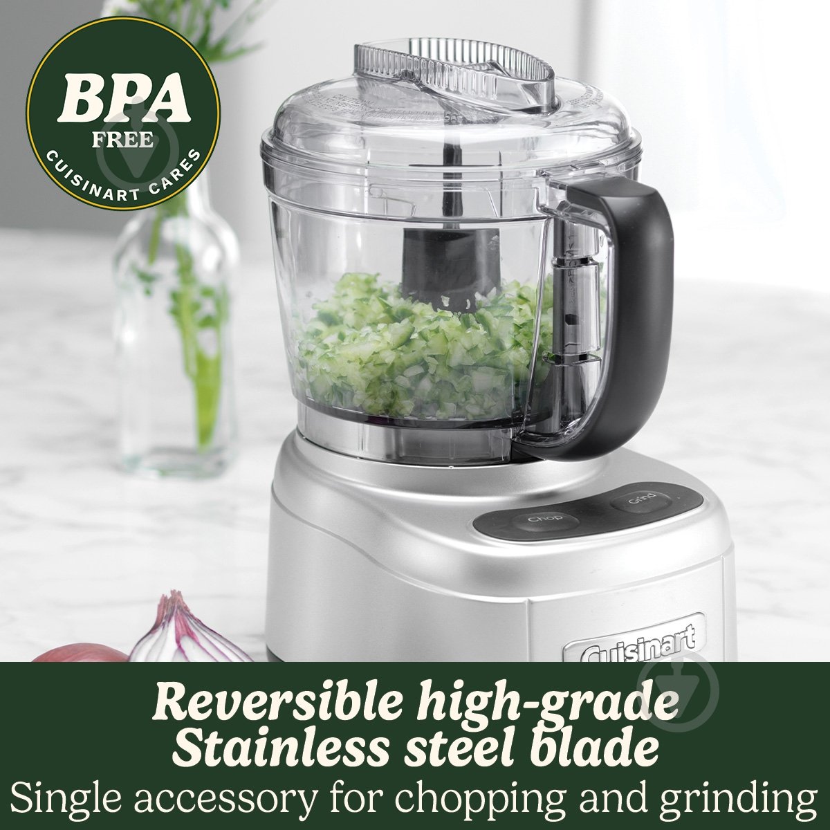 Подрібнювач Cuisinart Mini Prep Pro ECH4E - фото 11 Подрібнювач Cuisinart Mini Prep Pro ECH4E - фото 11