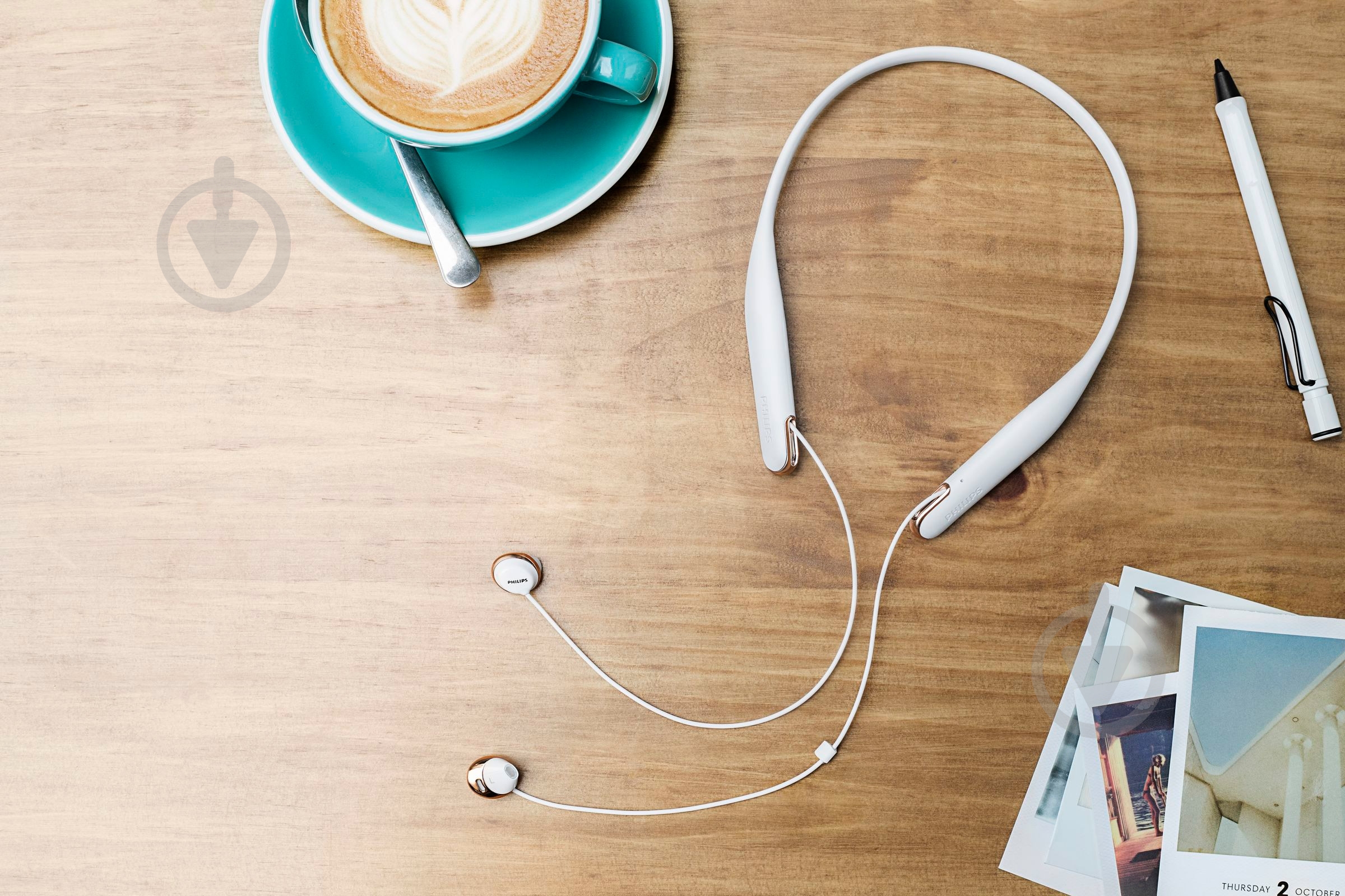 Наушники Philips SHB4205WT Mic Wireless white - фото 3 Наушники Philips SHB4205WT Mic Wireless white - фото 3
