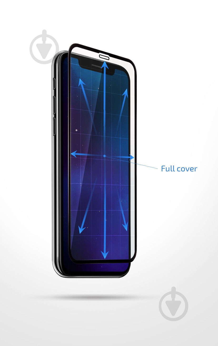 Защитное стекло 2E Basic для Huawei OnePlus 7 (2E-OP-7-IB3DFCFG-BB) 3D FG black border - фото 8