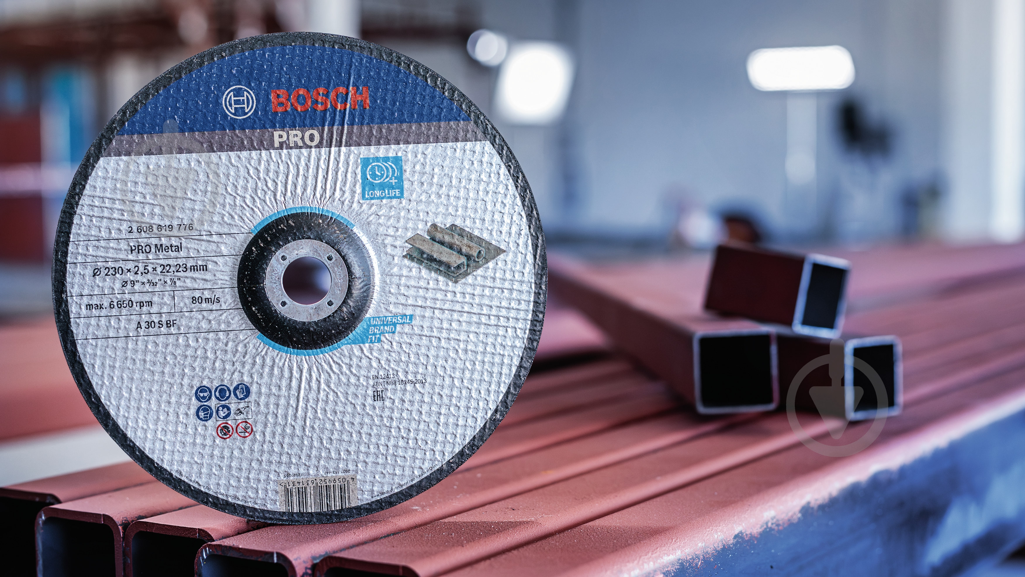 Круг відрізний Bosch 230х2,5x22,2 мм 2608600225 - фото 13