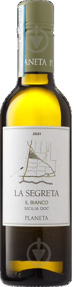 Вино Planeta виноградне натуральне сухе біле Ла Сегрета 0,375 л - фото 1