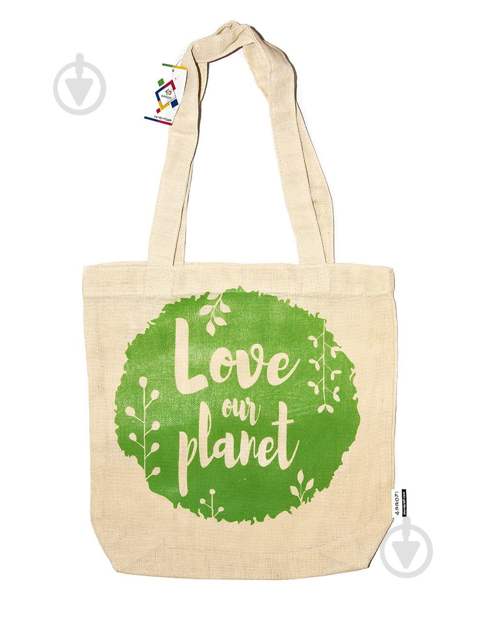 Экосумка из двунитки Plane 33.5х34 см - фото 3