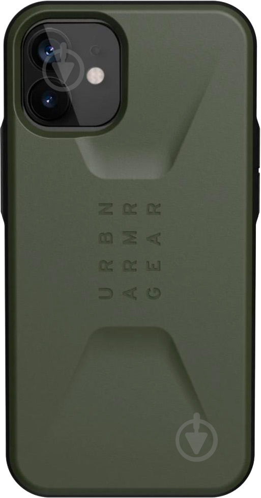Чехол UAG Civilian Olive 11234D117272 для Apple iPhone 12 Mini - фото 2
