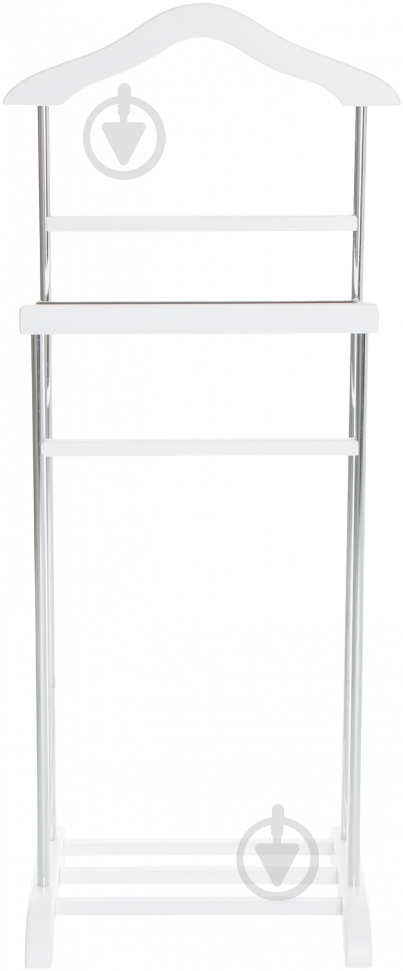 Вешалка для одежды Фенстер Комфорт №2 белый/алюминий - фото 2