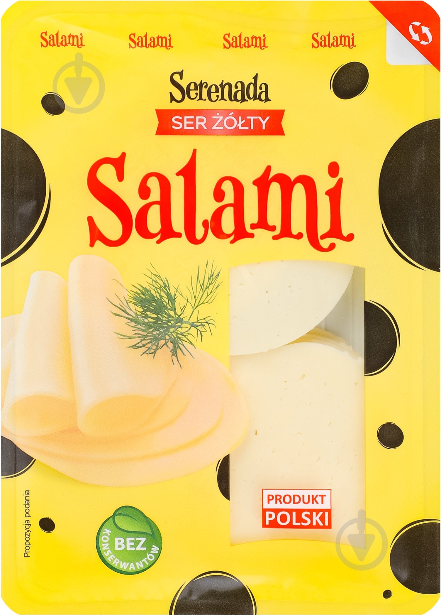 Сыр Serenada слайс 135г - фото 1 Сыр Serenada слайс 135г - фото 1