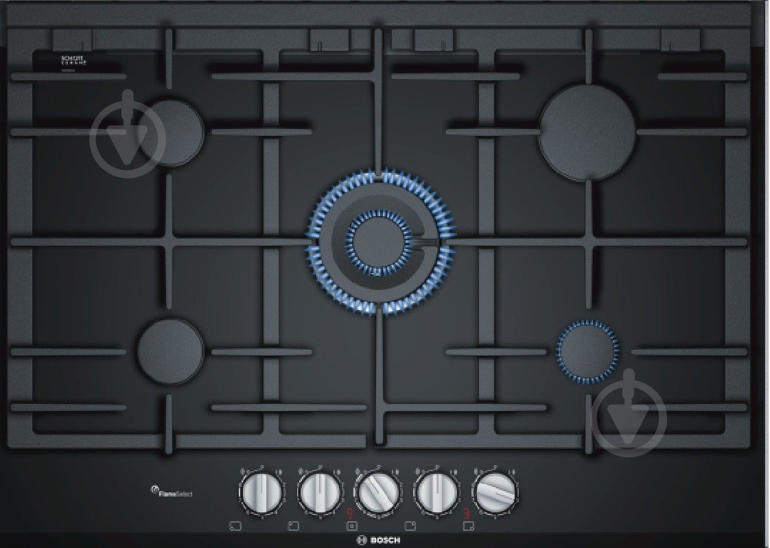 Варочная поверхность газовая Bosch PRR7A6D70 - фото 1 Варочная поверхность газовая Bosch PRR7A6D70 - фото 1
